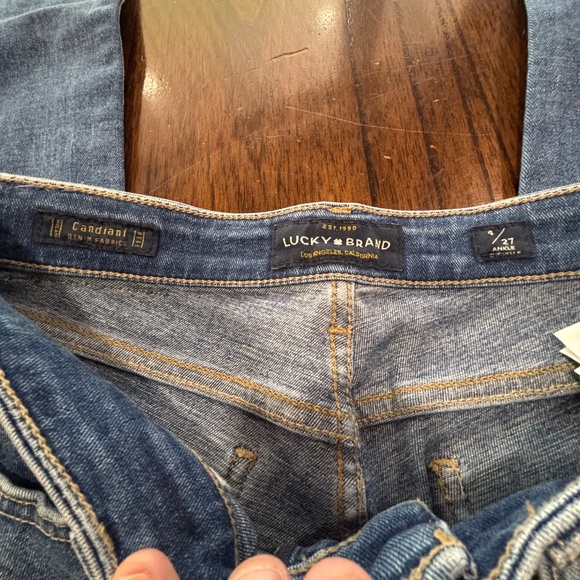 Two pair of Lucky Brand sweet straight jeans both  4/27 (ankle) - Picture 6 of 12